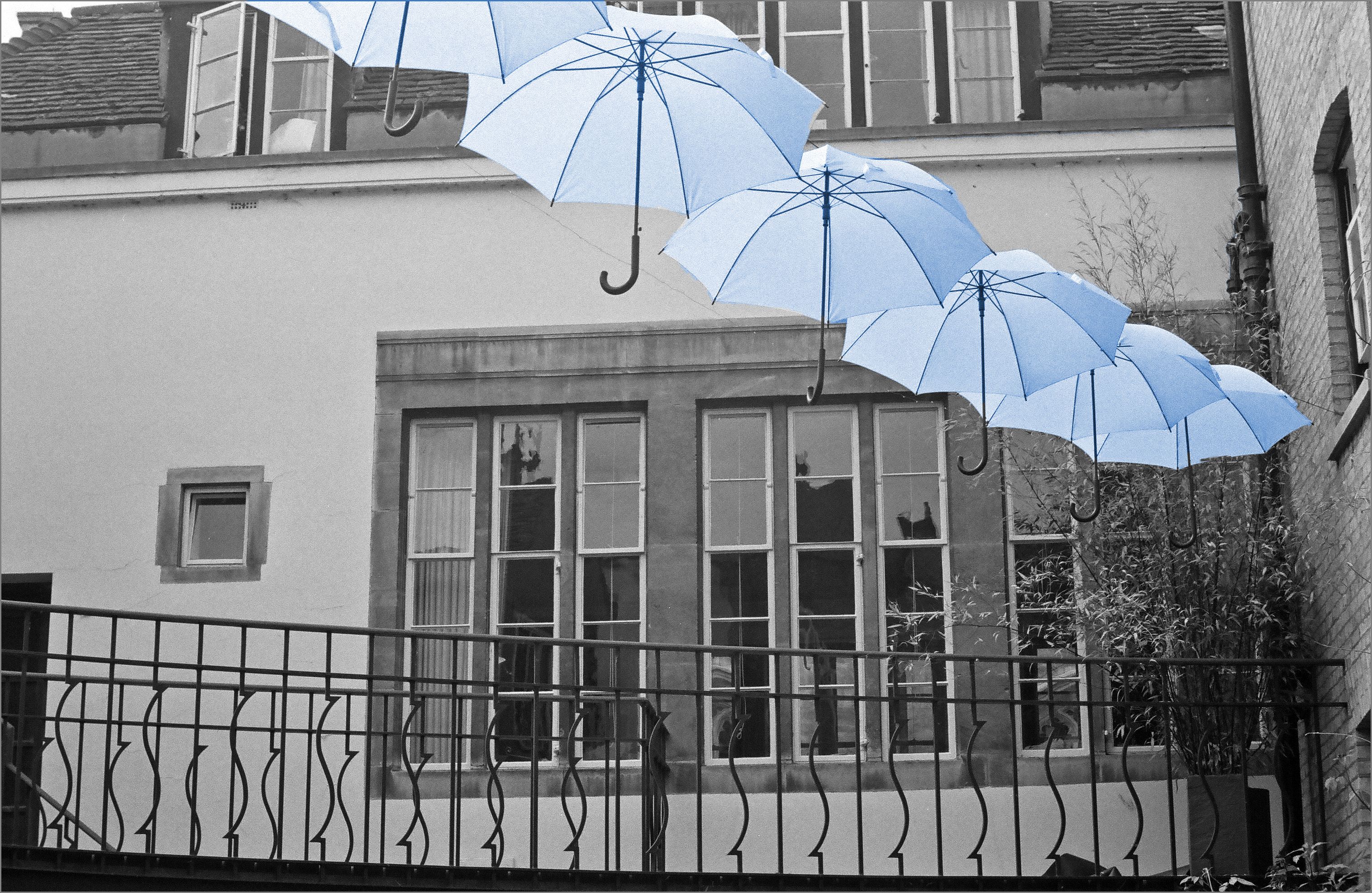 Umbrellas in Kwee Court